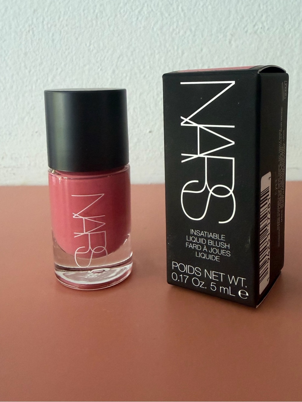 NARS Insatiable Liquid Blush — Orgasm Fantasy (peachy pink)new 5ml